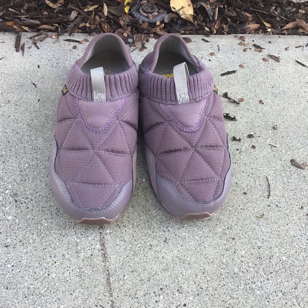 Teva Reember Quilted Slip-On in Purple
